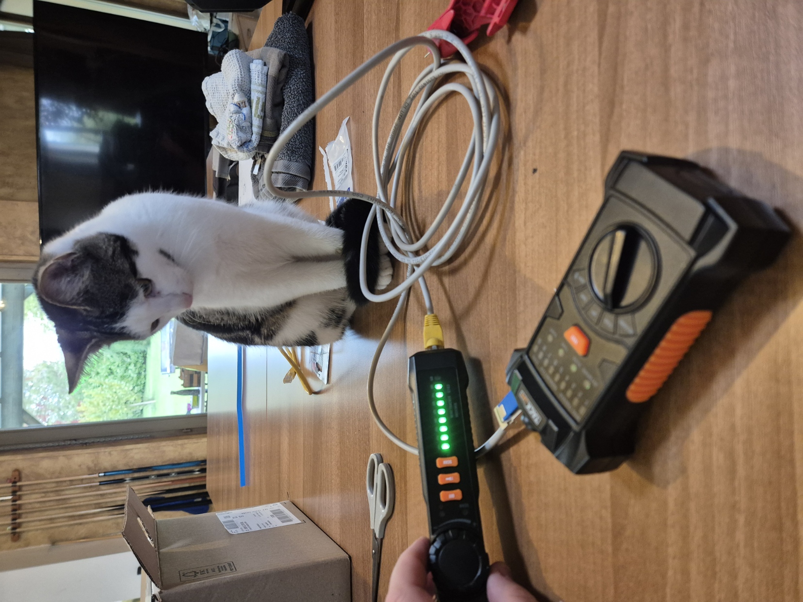 Test et contrôle d’un réseau connecté pour une installation domotique
